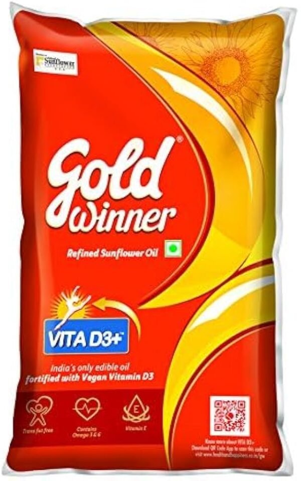 Gold Winner Oil - கோல்டு வின்னர் - 1 L