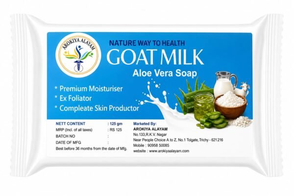 Aarokiya Alayam - Goat Milk Soap - 125 g