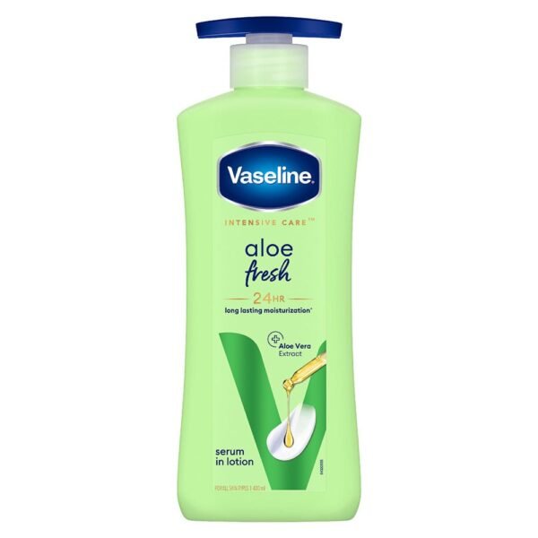 Vaseline - Intense Care - Aloe fresh - Moisturizing lotion - 400 ml